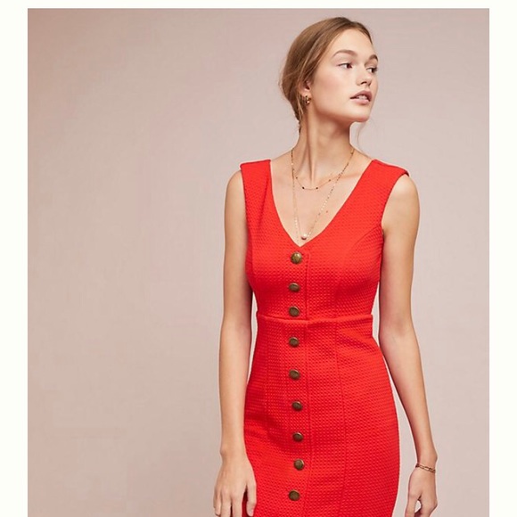 Anthropologie Dresses & Skirts - Anthropologie Button Down Sleeveless Dress - Sz S